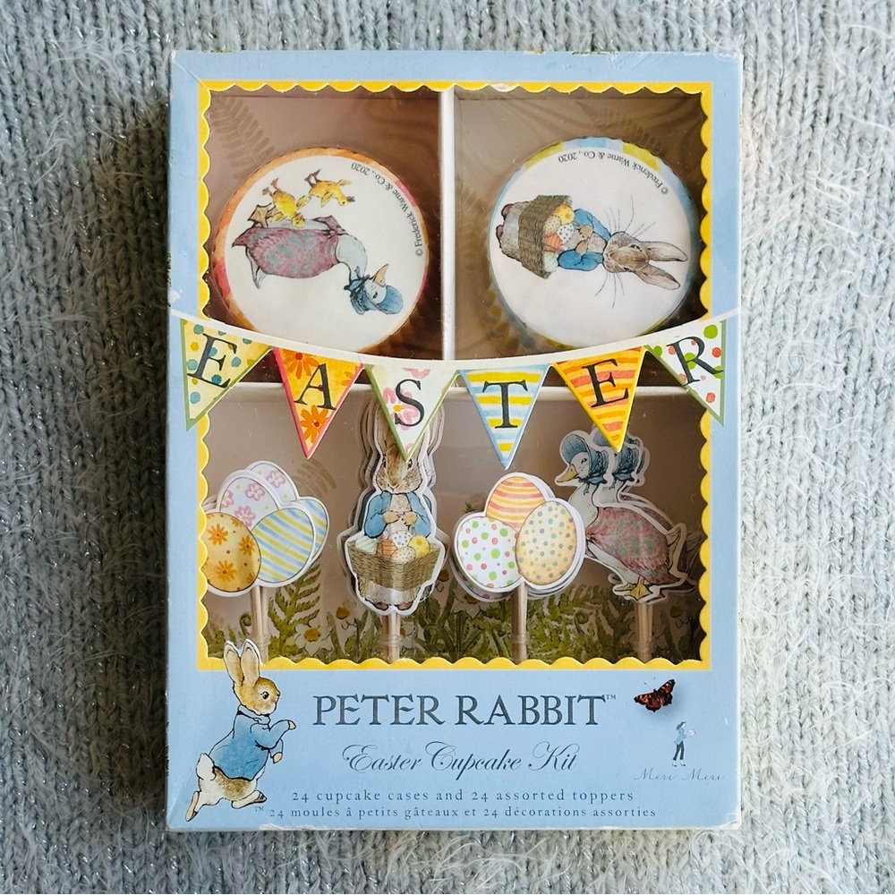 Meri Meri Peter Rabbit 🐰 Easter Cupcake Kit